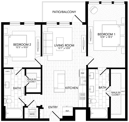 Floor plan B2