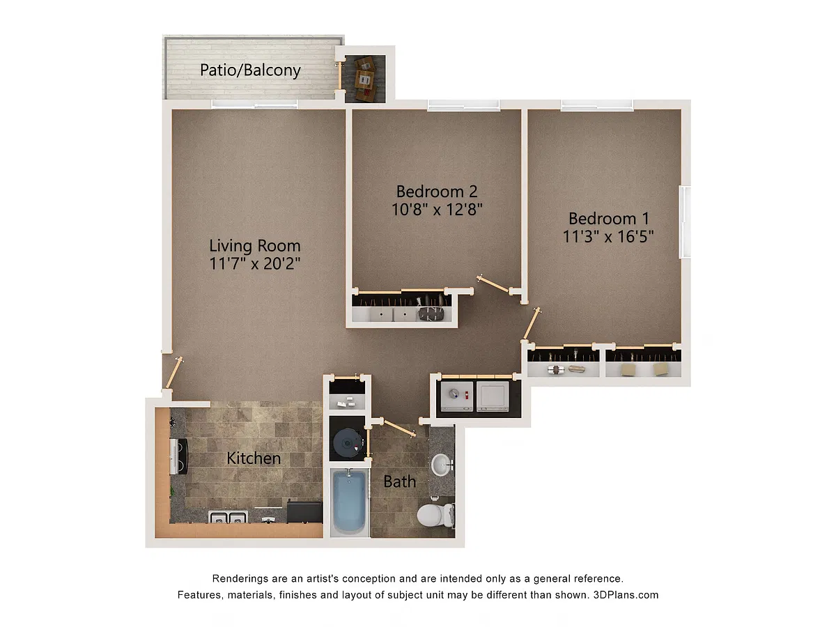 Floor plan Oak