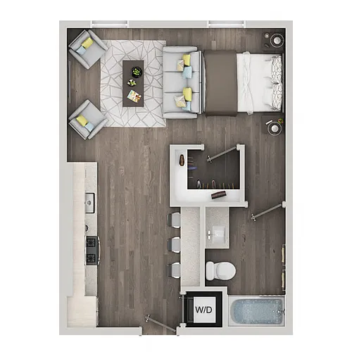 Floor plan STUDIO A