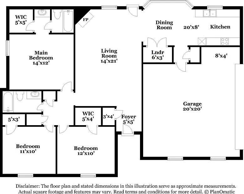 3 bed, 2.0 bath, 1227 sqft, $1,605 — Photo 2