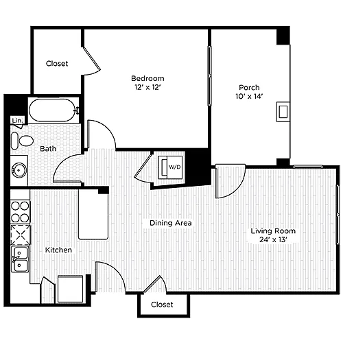 Floor plan A2 - Town Center