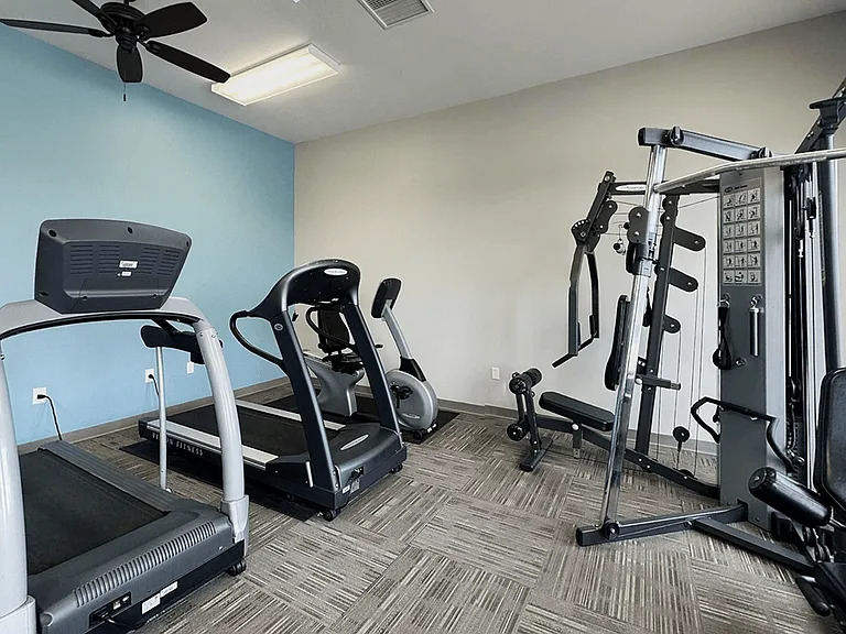 Fitness Center with Treadmill