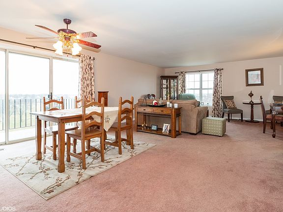 Walk into your new home and enjoy the combined living room and dining room.