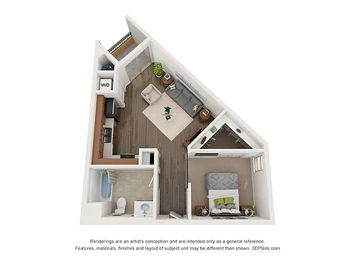 Floor plan Studio
