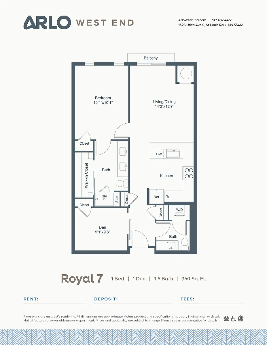 Floor plan Royal 7
