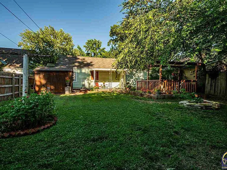 Fenced Back yard