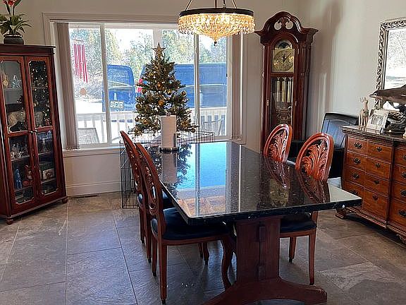 Formal dining room. 