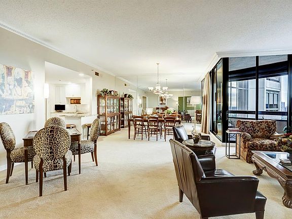 Living Room and Dining Room