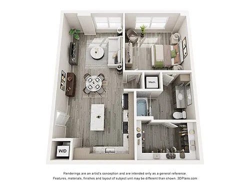Floor plan The Hudson