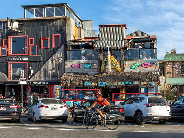 Visit the endlessly unique destinations along Venice Beach.