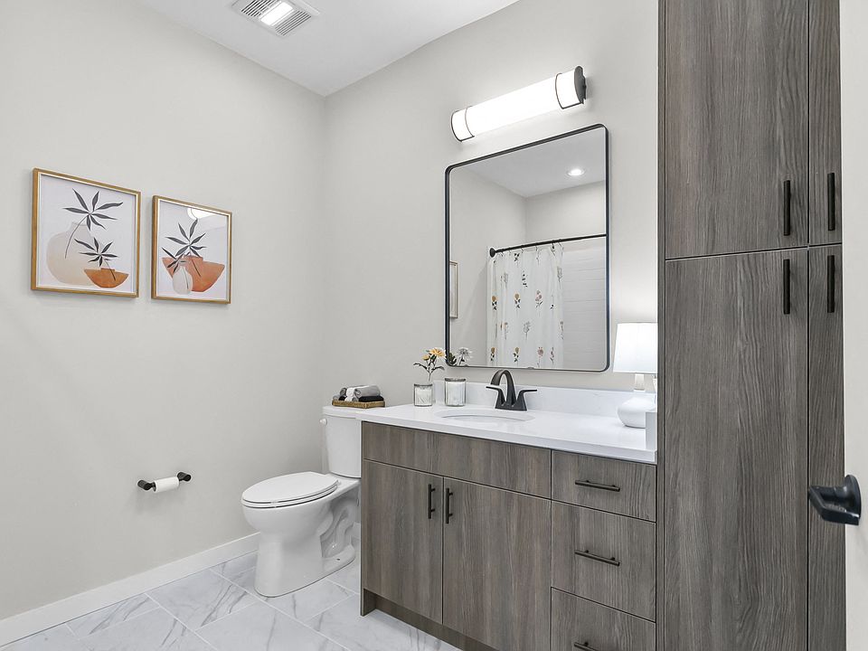 Stunning bathrooms with ample storage