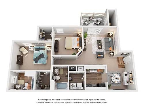 Floor plan Woodruff