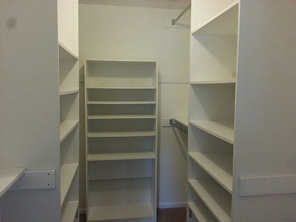 2 Walk in Closets