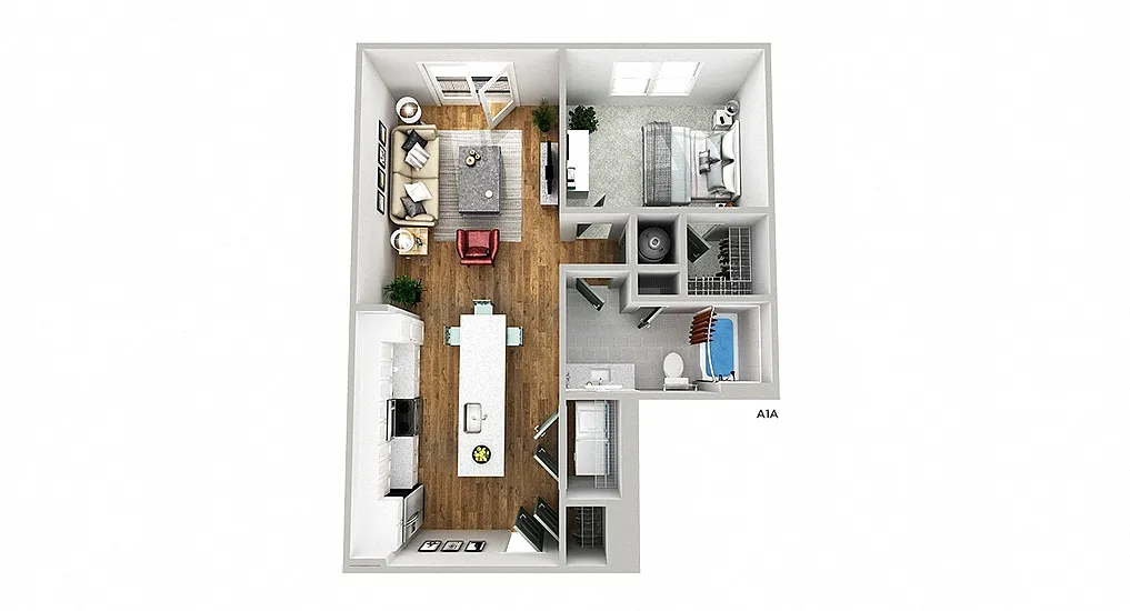 Floor plan Davenport