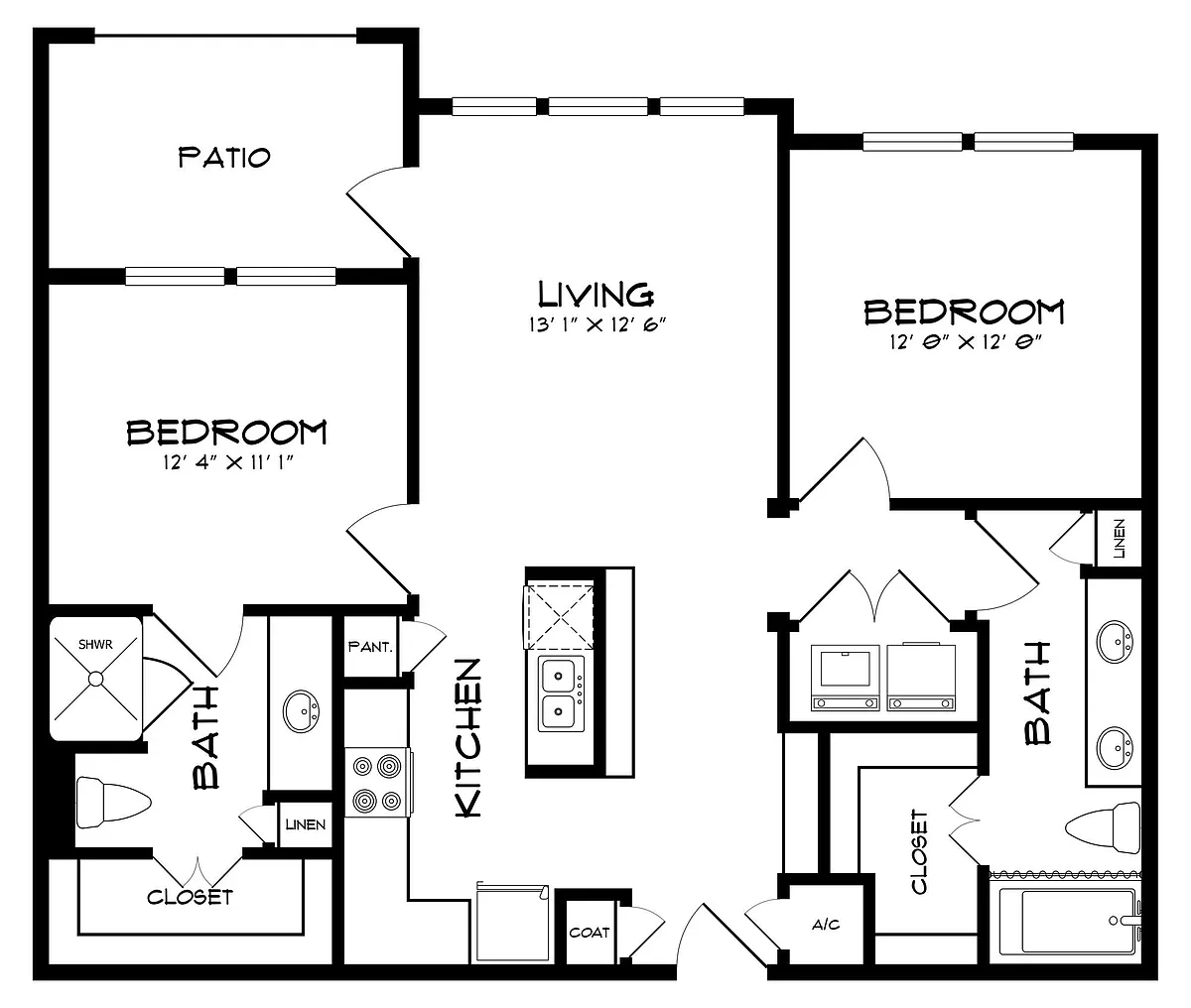 Floor plan B1