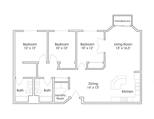 Floor plan C2