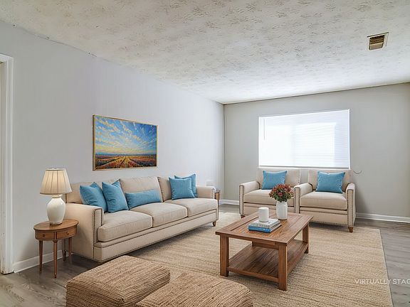 virtual staged living room