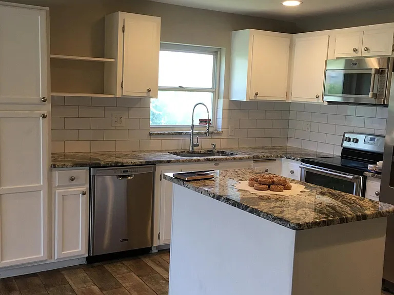 Great for hosting! Island on wheels