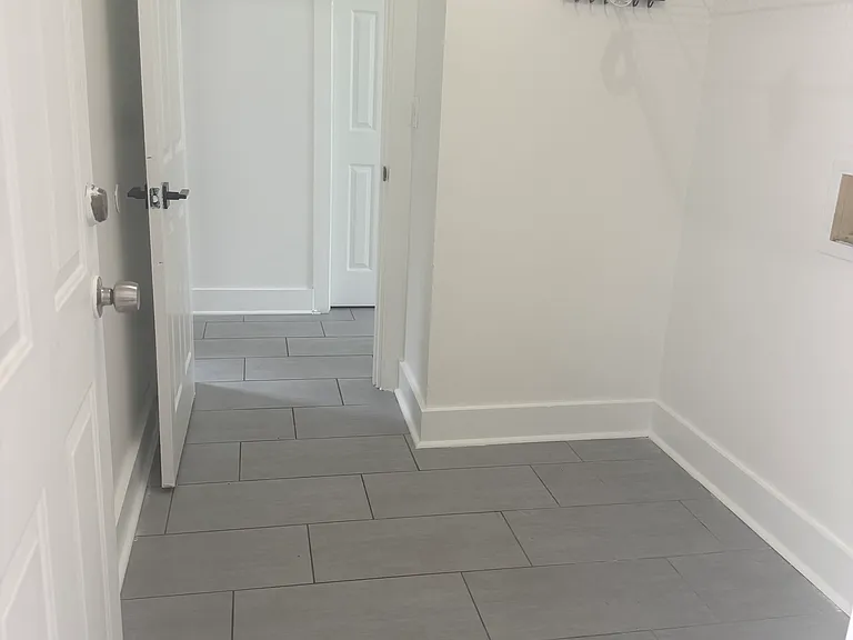 Laundry room.
