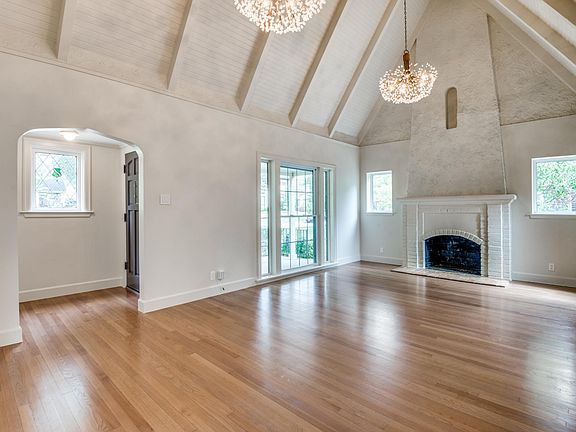 Living room and entry