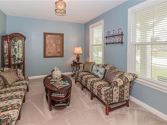 Living Room or Office w/ French Doors.