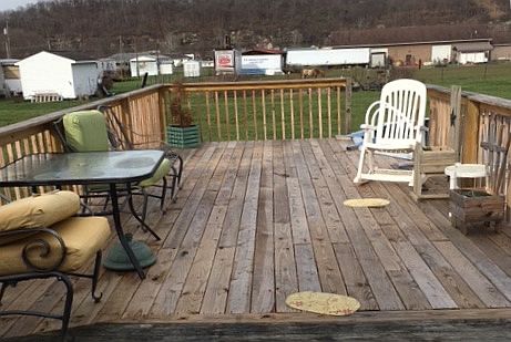 Pool deck just built in 2015