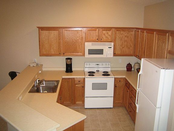 View 1 of kitchen. Kitchen offers lots of counter and cupboard space.