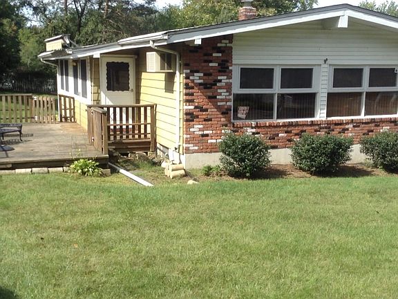 Side door to deck