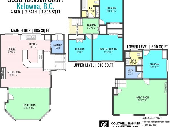 3330 Jackson Ct, Kelowna, BC V1W 2T6