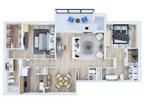 Floor plan Lantana