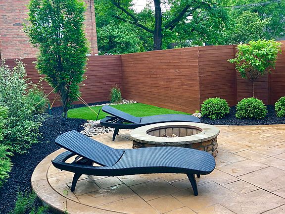 Fire Pit with Gas Starter
