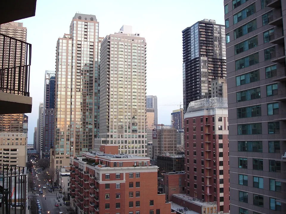 View East from private balcony (balcony/unit faces South)