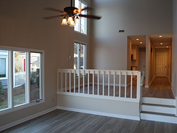 living room + dining room
