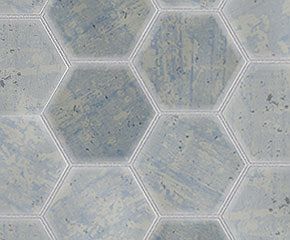 Kitchen Backsplash Mesmerist Whimsy Hexagon