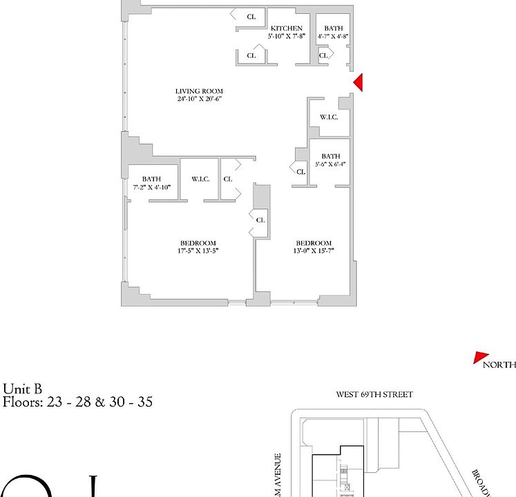 2nd image of 155 W 68th St APT 31B