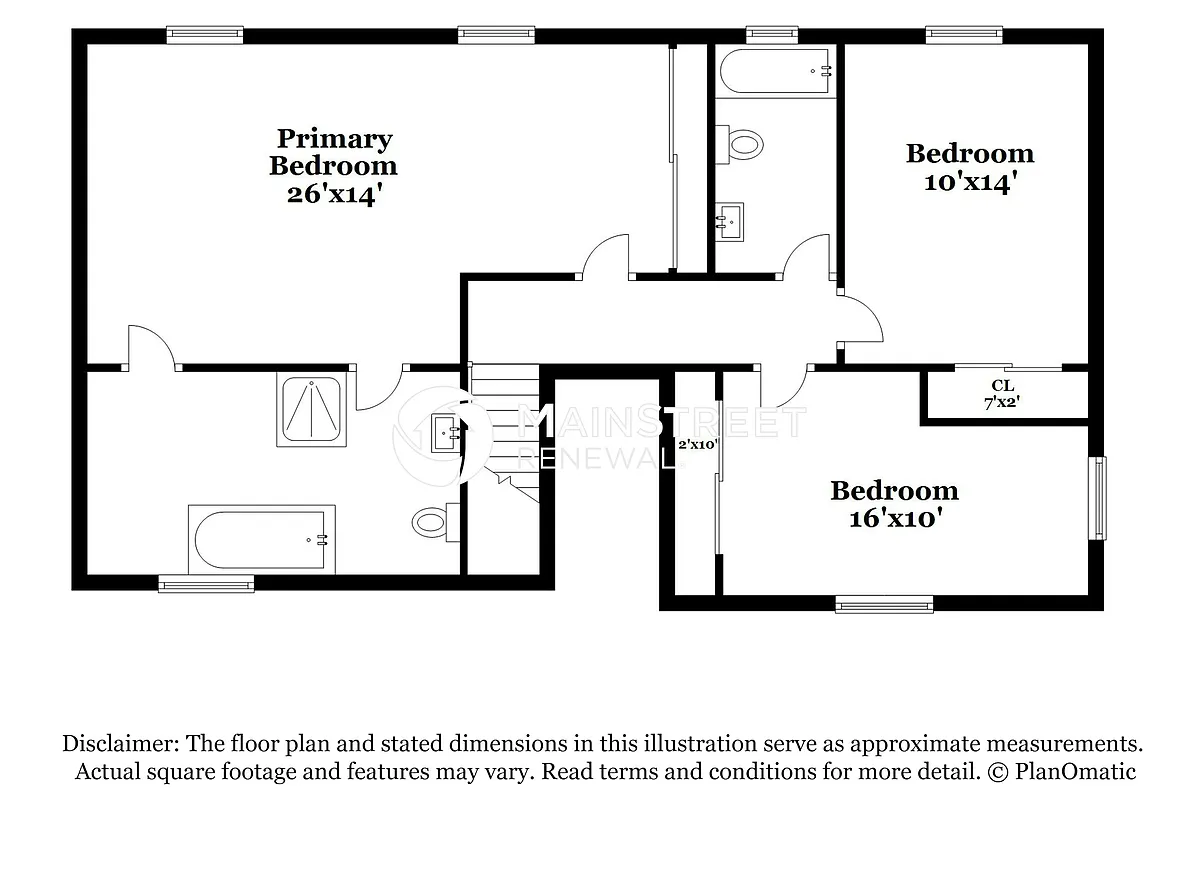 Floor Plan - 3800 Larkwood Dr