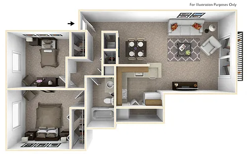 Floor plan Moonflower