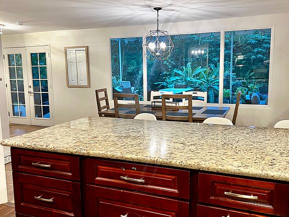 Kitchen and dining area