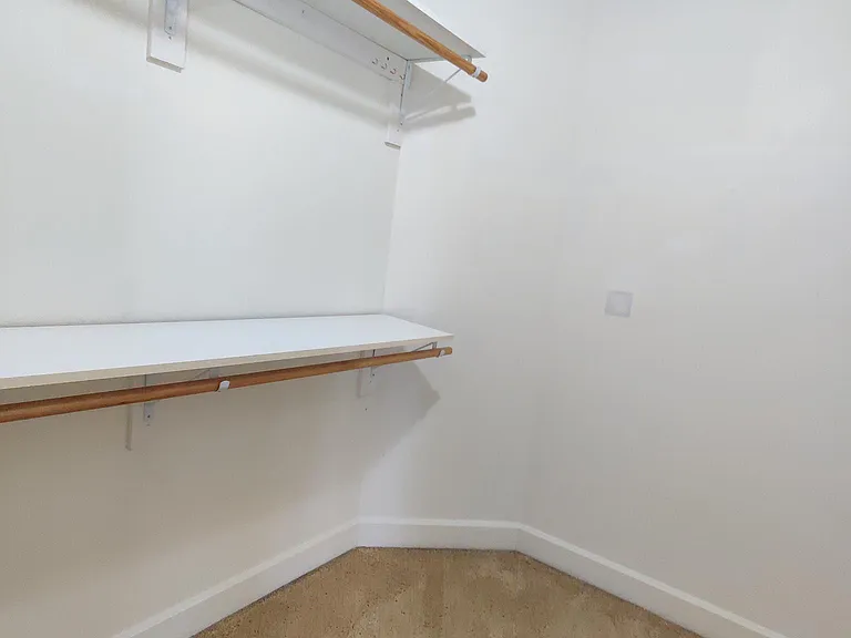 Bedroom three walking closet