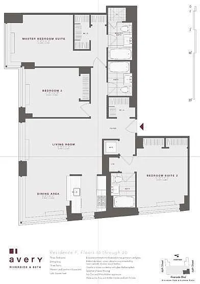 100 Riverside Boulevard, New York, NY, 10069 photo #1 of 2: image of floorplan