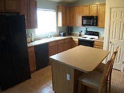 Spacious Island Kitchen