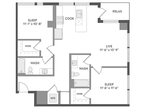 Floor plan C4b
