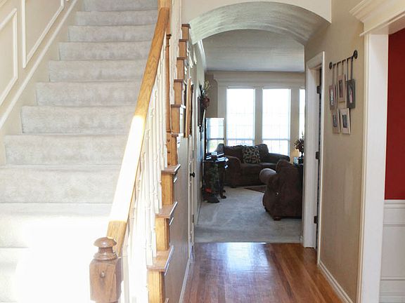 Hardwoods in the entry