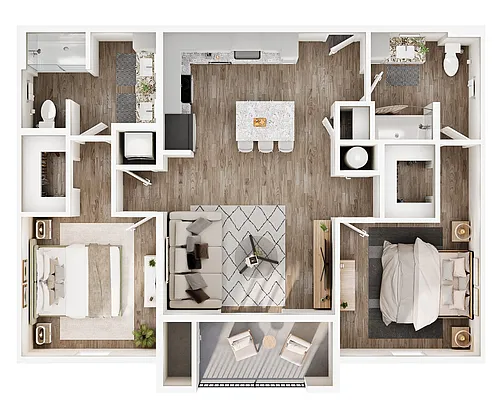 Floor plan Carver I