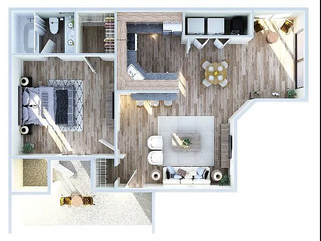 Floor plan Austin