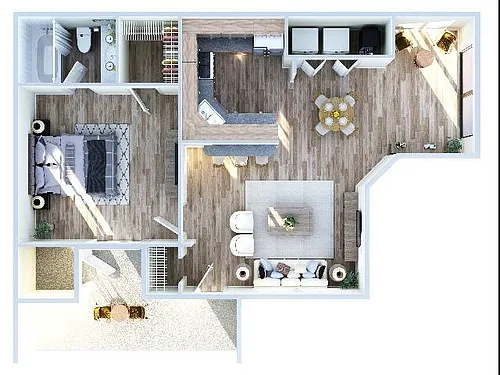 Floor plan Austin