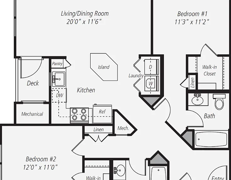 B4 2nd Floor Floorplan Diagram