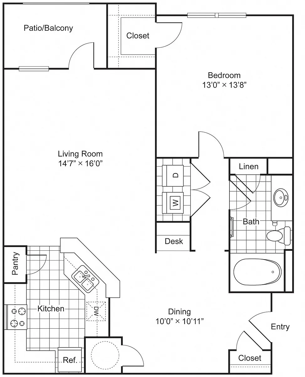 Floor plan A1