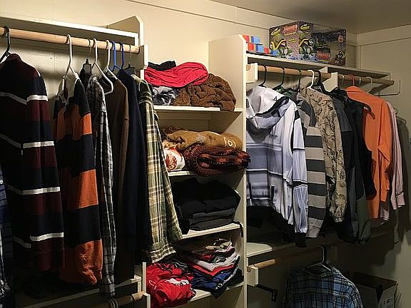 Master closet