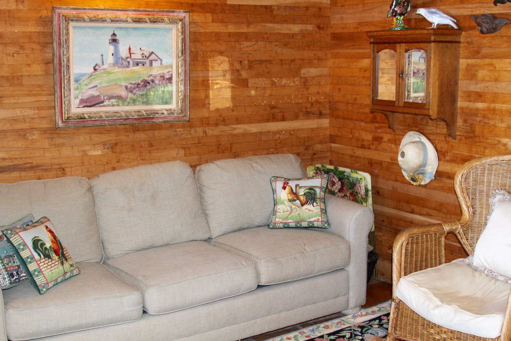 Seating in Family Room